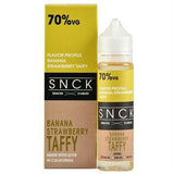 Snck Snacks E-liquid - Strawberry Banana Taffy
