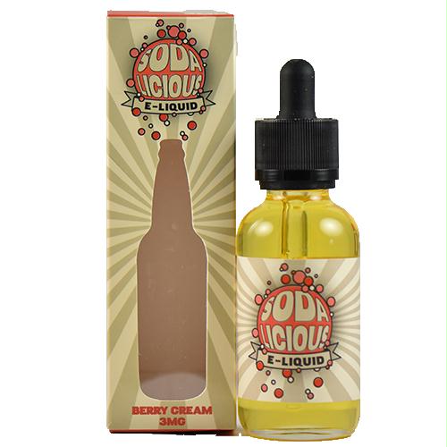 Soda Licious E-liquid - Berry Cream