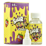 Sour Strapz Eliquid - Strawberry