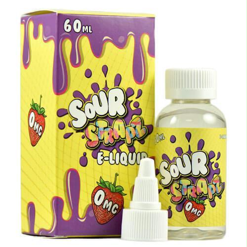 Sour Strapz Eliquid - Strawberry