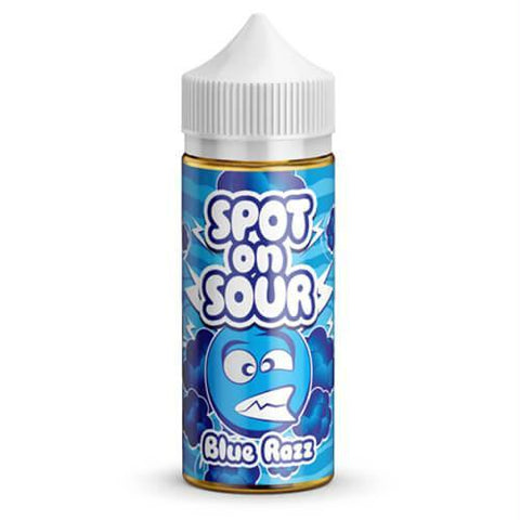 Spot On Sour E-liquid - Blue Razz