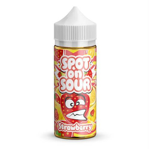 Spot On Sour E-liquid - Strawberry