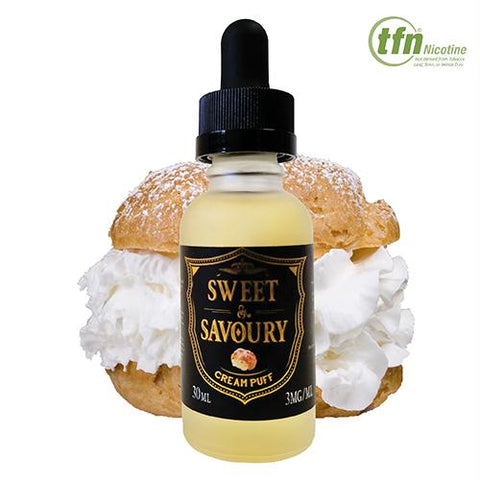 Sweet & Savoury E-liquid - Cream Puff Tfn