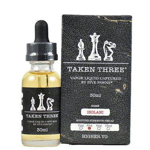 Taken Three Eliquids - Isolani