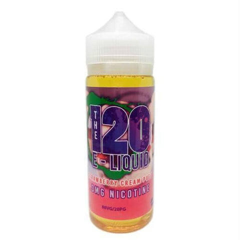The 120 Eliquid - Strawberry Cream Puff