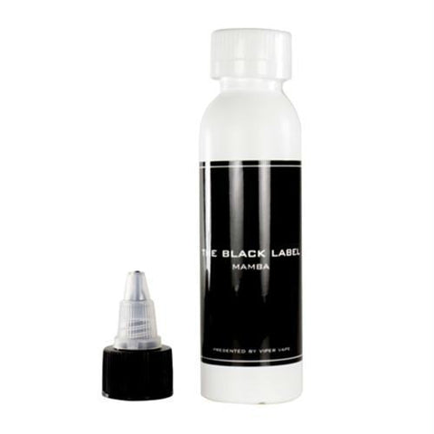 The Black Label E-juice - Mamba
