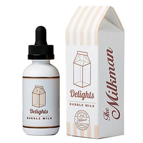 The Milkman Delights Eliquids - Bubble Milk