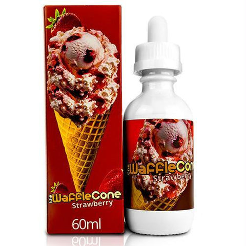 The Waffle Cone E-liquid - Strawberry