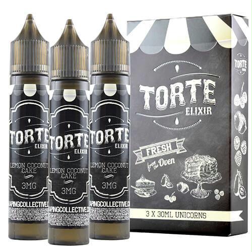 Torte Elixir - Lemon Coconut Cake