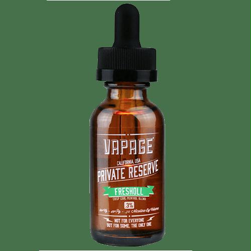 Vapage Private Reserve - Fresholl Menthol