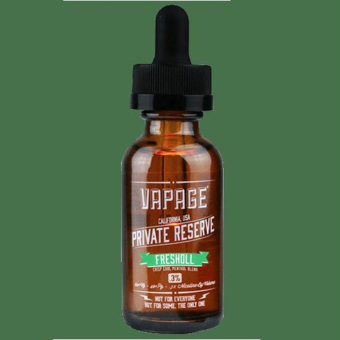 Vapage Private Reserve - Fresholl Menthol
