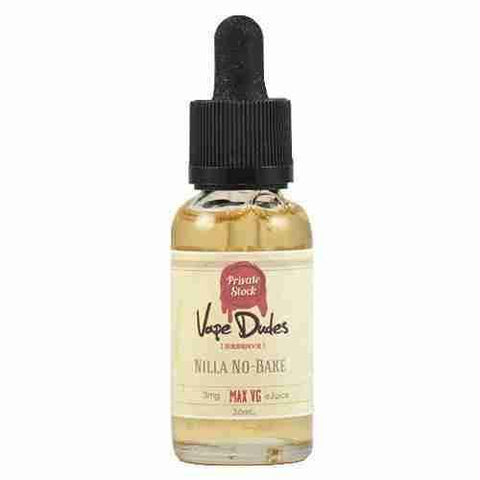 Vape Dudes Ejuice - 'nilla No-bake