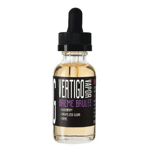 Vertigo Vapor E-juice - Breme Brulee