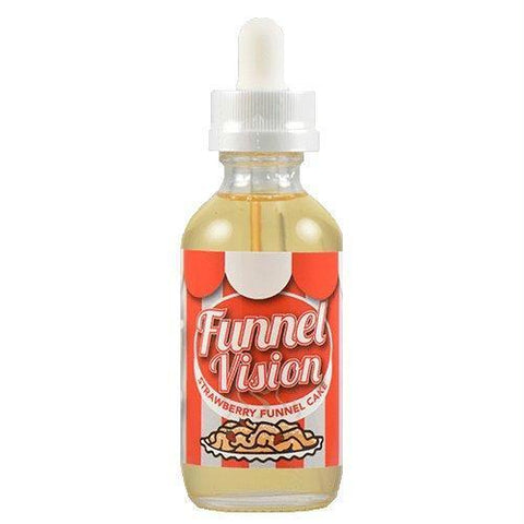 Funnel Vision E-liquid - Strawberry Funnel Cake