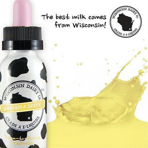 Wisconsin Dairy Co. E-liquids - Banana Split