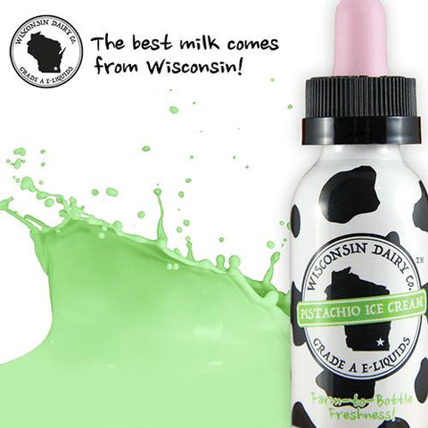 Wisconsin Dairy Co. E-liquids - Pistachio Ice Cream