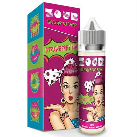 Zour Eliquids - Strawberry Kiwi